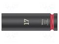 Socket; 6-angles,socket spanner,impact; HEX 17mm; 1/2"; long WERA WERA.05004834001