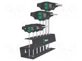 Kit: screwdrivers; Hex Plus key; Kind of handle: T; 7pcs. WERA WERA.05023453001