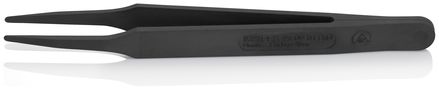 KNIPEX 92 09 01 ESD Plastic Tweezers ESD Smooth 115 mm 92 09 01 ESD 4003773086970