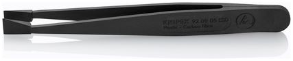 KNIPEX 92 09 05 ESD Plastic Tweezers ESD Smooth 115 mm 92 09 05 ESD 4003773087014