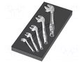 Wrench-set; spanner,self-adjusting; 6004 Joker; 5pcs. WERA WERA.05150122001