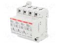 Surge arrester; Type 1+2; Poles: 3+N; In 8/20us: 80kA; -40÷80°C ABB 2CTB815710R0700