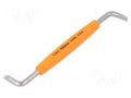 Screwdriver; slot; double-sided,angular; 4,0x0,8mm; 100mm BETA BE1236B/0.8X4