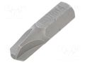 Screwdriver bit; Tri-Wing®; TW4; Overall len: 25mm BETA BE861TRW/4