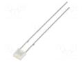 LED; white warm; rectangular; 3.5x3.5x1.3mm; 330÷500mcd; 100° OPTOSUPPLY OSM5YK77A2B