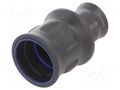 Enclosure for connectors: circular; Han® F+B; IP67,IP6K9K; M25 HARTING 19155031403