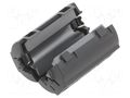 Core: ferrite; on round cable; Ni-Zn ferromagnetic; 300MHz KEMET ESD-SR-150
