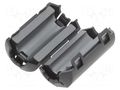 Core: ferrite; on round cable; Ni-Zn ferromagnetic; 300MHz KEMET ESD-SR-160