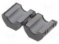 Core: ferrite; on round cable; Ni-Zn ferromagnetic; 300MHz KEMET ESD-SR-S16