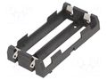 Holder; 18650; Batt.no: 2; soldered KEYSTONE KEYS1047