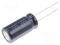 Capacitor: electrolytic; THT; 22uF; 400VDC; Ø12x25mm; Pitch: 5mm Elite PV2G220MNN1225