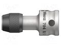 Adapter; Overall len: 43mm; Mounting: 1/4" (C6,3mm),3/8" square WERA WERA.05042755001