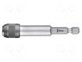 Holder; Overall len: 75mm; Mounting: 1/4" (C6,3mm),1/4" (F6,3mm) WERA WERA.05053520001