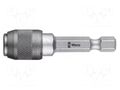 Holder; Overall len: 51mm; Mounting: 1/4" (C6,3mm),1/4" (F6,3mm) WERA WERA.05053522001