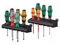 Square,Phillips,slot; hanger; 11pcs; Screwdriver: universal-set WERA WERA.05347106001