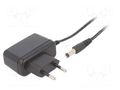 Power supply: switching; mains,plug-in; 9VDC; 0.55A; 5W; 78% XP POWER VEL05US090-EU-JA