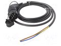 Cable: eMobility; 1x0.5mm2,3x6mm2; 250V; 7.4kW; IP44; single-phase HARTING 8811508008880A1