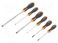Kit: screwdrivers; slot; EVOX; 6pcs. BETA BE1201E/S6