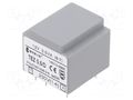 Transformer: encapsulated; 0.5VA; 230VAC; 12V; 41.6mA; PCB; IP00 BREVE TUFVASSONS TEZ0.5/D/12V