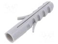 Plastic anchor; without screw; 8x40; S; 100pcs; 8mm FISCHER FISCHER-50108