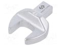 Wrench tip; torque,spanner; 17mm; Mounting: 9x12 KING TONY KT-34501117M
