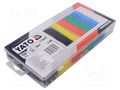 Set of heat shrink sleeves; 100pcs. YATO YT-068667