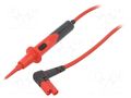 Test lead; Len: 1.4m; red; Features: with remote control switch KYORITSU KEW7260