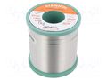 Tin; lead free; Sn95,5Ag3,8Cu0,7; 1mm; 1kg; reel; 217°C; Flux: SW26 STANNOL SN955K511/1.0/1.0