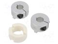 Coupling; Ø: 20mm; Ø1: 8mm; Ø2: 8mm; aluminium ELESA+GANTER 224220B88ALKU