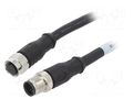 Cable: for sensors/automation; M12; PIN: 12; 5m; plug; 30VDC; 30VAC MUELLER ELECTRIC BU-1404940