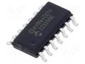 IC: AVR microcontroller; SOIC14; Ext.inter: 11; Cmp: 1; AVR64 MICROCHIP TECHNOLOGY AVR64DD14-I/SL