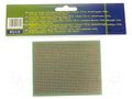 Board: universal; eurocard,single sided,prototyping; W: 100mm VELLEMAN VEL-ECL1/2
