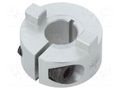 Coupling; Ø: 15mm; Ø1: 6mm; Ø2: 6mm; aluminium ELESA+GANTER 224215B66ALKU