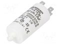 Capacitor: polypropylene; motors, run; 2.5uF; 425VAC; Ø28x55mm DUCATI ENERGIA 4.16.10.02.64