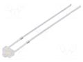 LED; white warm; 1.8mm; 7500mcd; 50°; Front: convex; 2.9÷3.4VDC OPTOSUPPLY OSM57L7331A