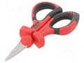 Scissors; for electricians,insulated; 145mm BETA BE1128MQ