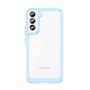 Outer Space Case Cover for Samsung Galaxy S22 + (S22 Plus) Hard Cover with Gel Frame Blue, Hurtel 5907769311451 5907769311451