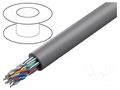 Wire; 9x2x24AWG; RS232,RS422; stranded; Cu; PVDF; grey; 305m; 300V BELDEN 89732.0081000