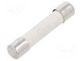 Fuse: fuse; 10A; 250VAC; time-lag; ceramic,cylindrical; GSA; brass BEL FUSE GSA-10-R