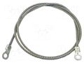 Ground/earth cable; ring terminal,both sides; Len: 0.91m MUELLER ELECTRIC AI-000505-36