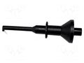 Clip-on probe; hook type; 15A; 1kVDC; black; 56.64mm MUELLER ELECTRIC BU-00207-0