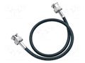 Test lead; BNC plug,both sides; Len: 1.5m; black MUELLER ELECTRIC BU-5050-B-60-0