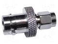 Connector: BNC; female; BNC female,SMA male; 50Ω; 30VAC; -50÷170°C MUELLER ELECTRIC BU-P4290-NS