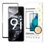 Wozinsky Tempered Glass Full Glue Super Tough Screen Protector Full Coveraged with Frame Case Friendly for Oppo A76 / Oppo A36 / Realme 9i black, Wozinsky 5907769319778 5907769319778