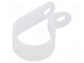 Fixing clamp; Cable P-clips; ØBundle : 7.9mm; W: 9.5mm; polyamide KEYSTONE KEYS7627