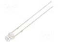LED; red; 3mm; 150÷220mcd; 60°; Front: flat; 1.8÷2.6VDC; 3x3.4mm OPTOSUPPLY OSR5JA3P81A