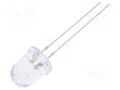LED; blue/yellow; 8mm; 30°; Front: convex; 2.1÷2.6/2.9÷3.4VDC OPTOSUPPLY OSYBP28131A
