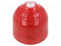Signaller: lighting; flashing light; red; Sonos Pulse; 17÷60VDC KLAXON SIGNALS ESB-5008