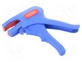 Stripping tool; 20AWG÷6AWG,20AWG÷8AWG; 0.5÷10mm2,0.5÷16mm2 WEICON WEICON-51000007