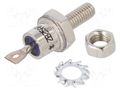 Diode: rectifying; 1.2kV; 25A; cathode to stud; DO5; M5; screw type HUAJING ZB25AR12V-HUA